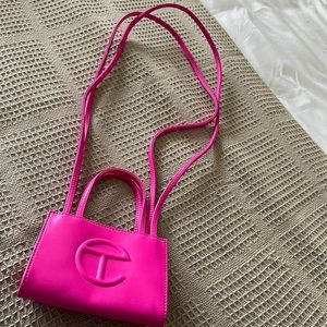 Pink Telfar small bag